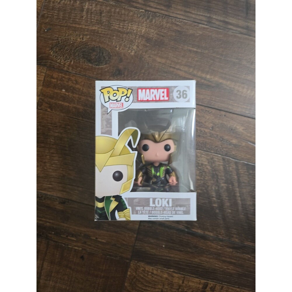 Funko Pop! Vinyl: Marvel - Loki (Helmet) #36